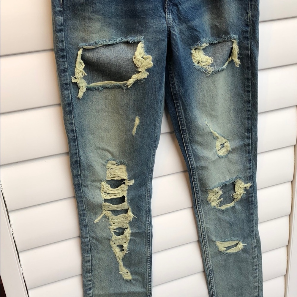 NWT Urban Outfitters Blue Straight Leg Jeans - Picture 10 of 16